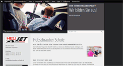 Desktop Screenshot of hubschrauber-schule.de
